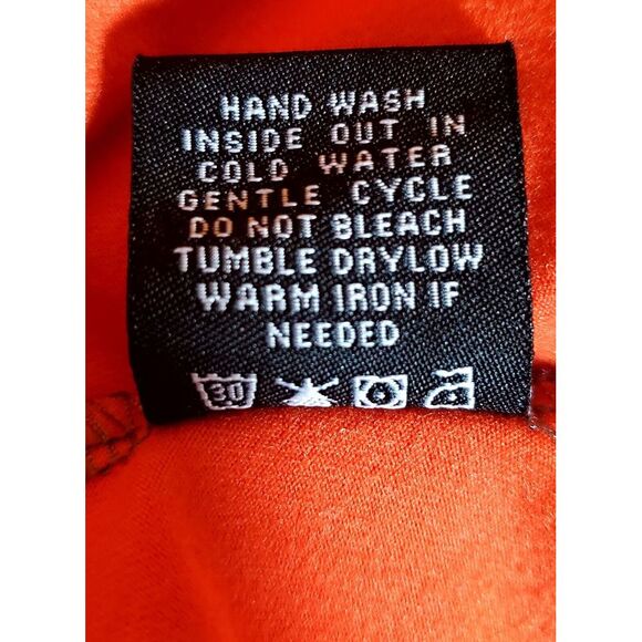 BCBG MAXAZRIA Track Jacket XS Activewear Puckered Zip Up Grey/Orange Logo Sleeve - Picture 8 of 8